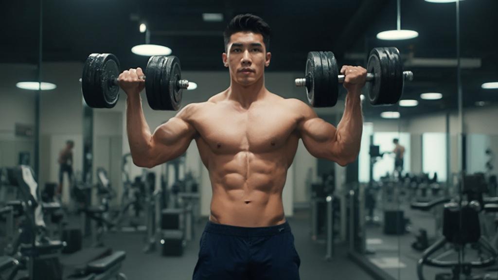 5가지 남자 아령운동으로 강력한 근육 만들기 꿀팁