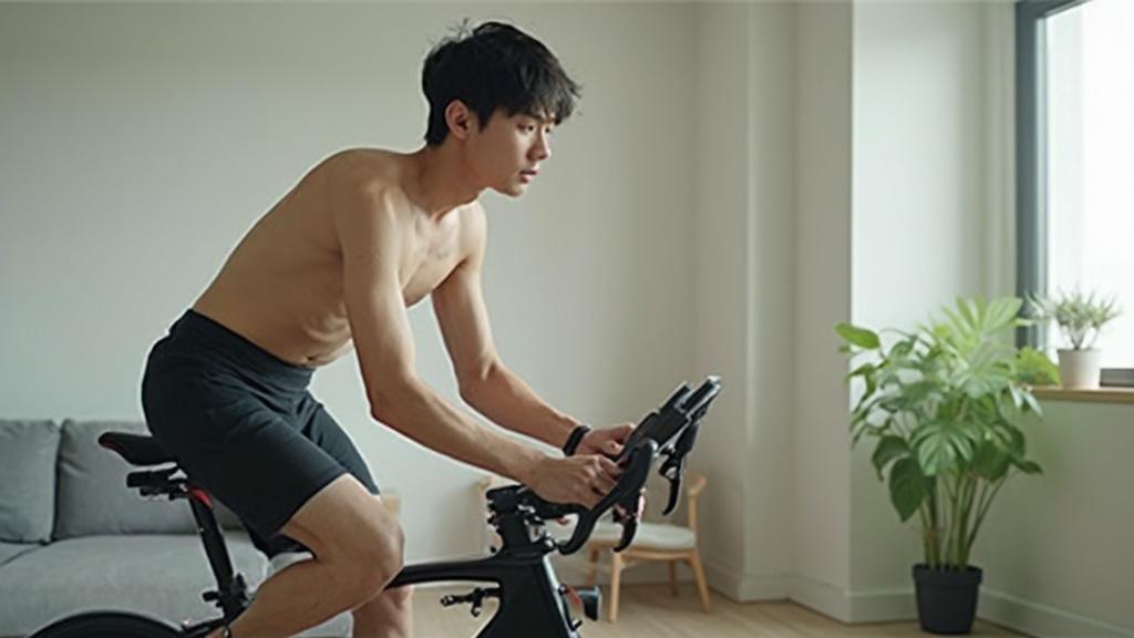실내자전거 뱃살 감량의 놀라운 효과와 비결 공개