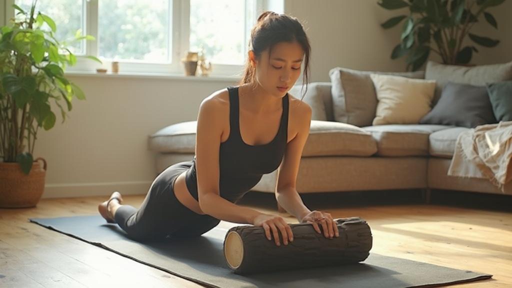 폼롤러 운동의 놀라운 효과 5가지로 건강 UP!