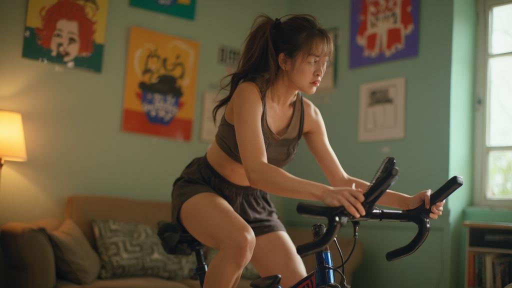 30분 실내 자전거 운동의 놀라운 효과와 칼로리 소모량