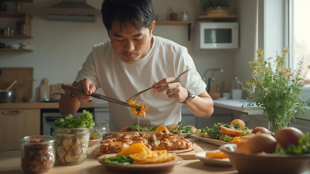 헬스하는 남자의 힘찬 운동 루틴 비법 공개