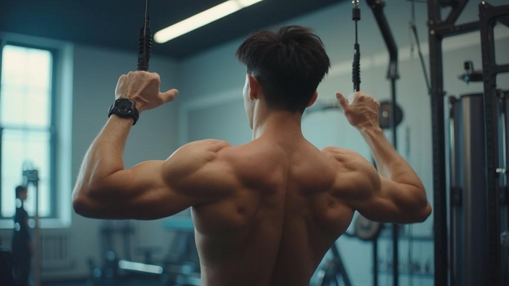 랫풀다운 허리 부담 줄이는 비결: 효과적인 자세와 팁