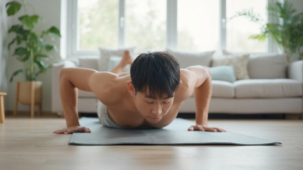 집에서 하는 남자 근력운동 5가지로 몸짱 도전하세요