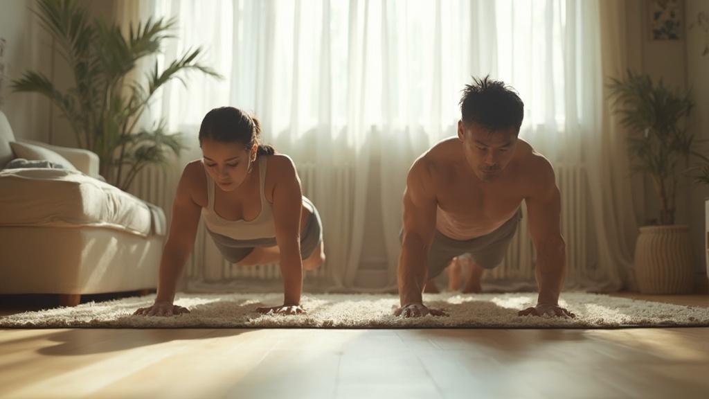 집에서 하는 남자 근력운동 5가지로 몸짱 도전하세요