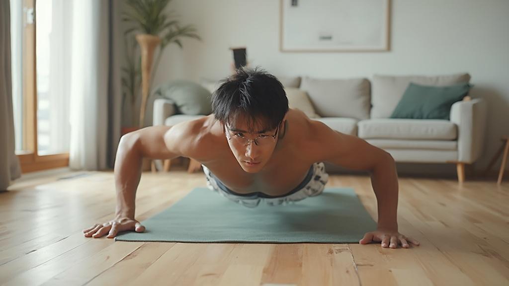 집에서 하는 남자 근력운동 5가지로 몸짱 도전하세요