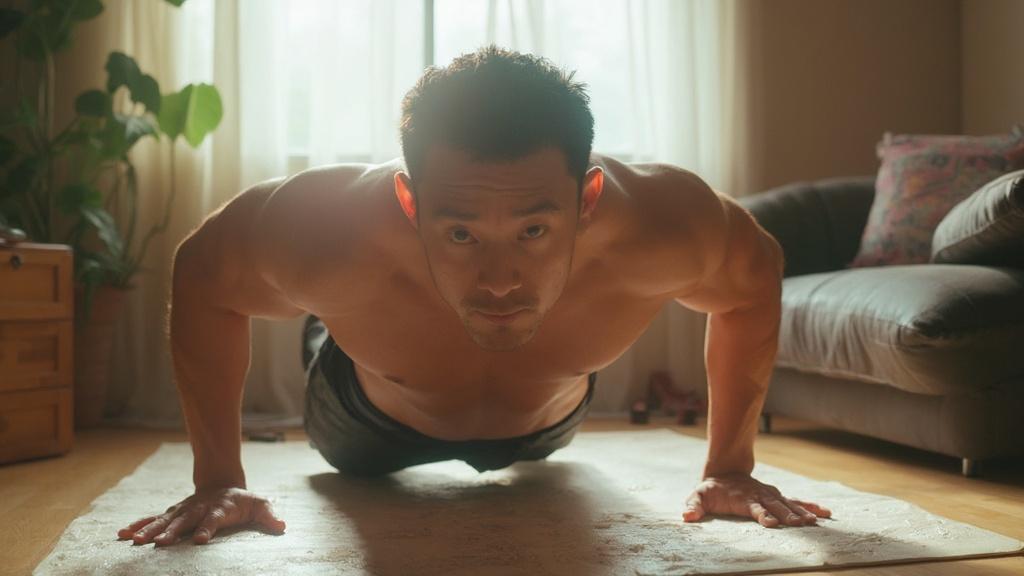 집에서 하는 남자 근력운동 5가지로 몸짱 도전하세요