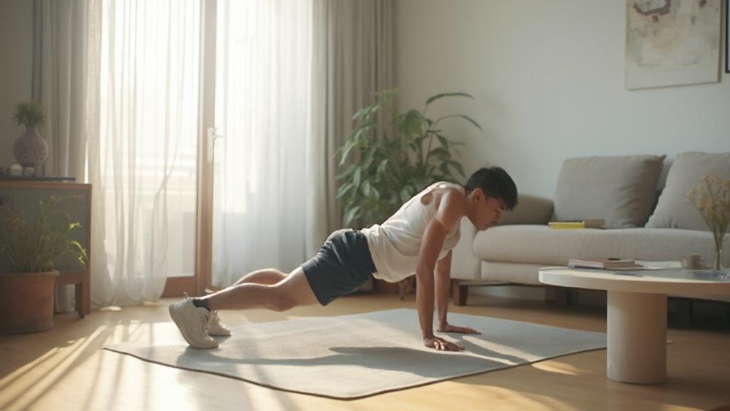 5가지 이유로 집에서 하는 남자 근력운동의 매력!