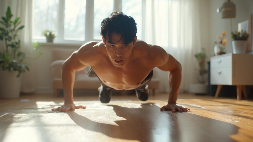 3초 맨몸 팔운동의 놀라운 효과, 강력한 근력 향상 비결