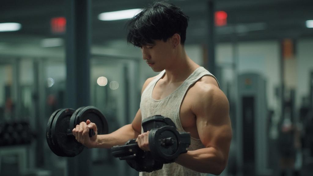 아령 팔운동의 매력: 효과적인 이두근과 삼두근 강화법