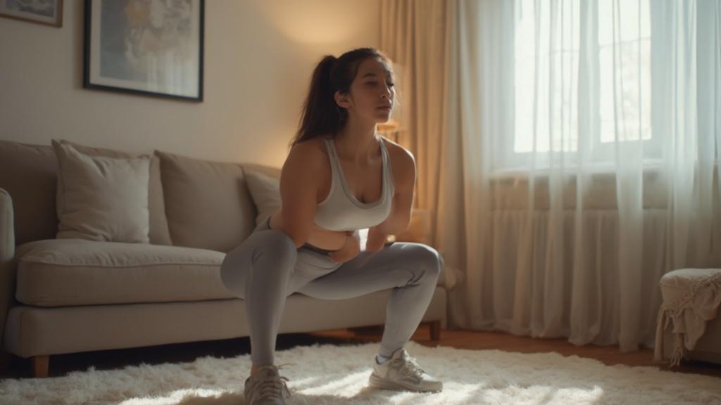 집에서 하는 하체 근력운동으로 활기차게 시작하는 법