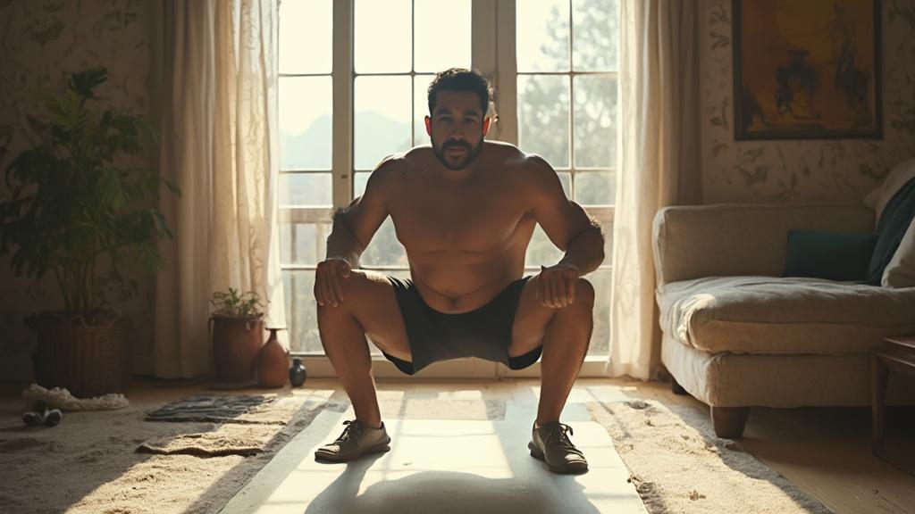 집에서 하는 하체 근력운동으로 활기차게 시작하는 법