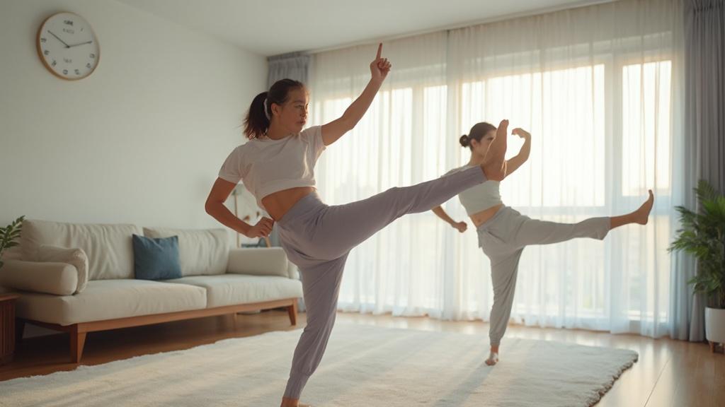 마일리 사이러스 다리운동: 놀라운 효과와 동작 팁