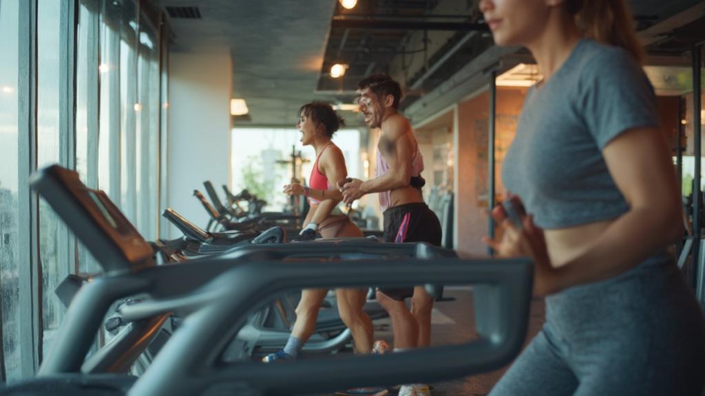 헬스장 천국의 계단으로 체력과 건강 모두 잡기!