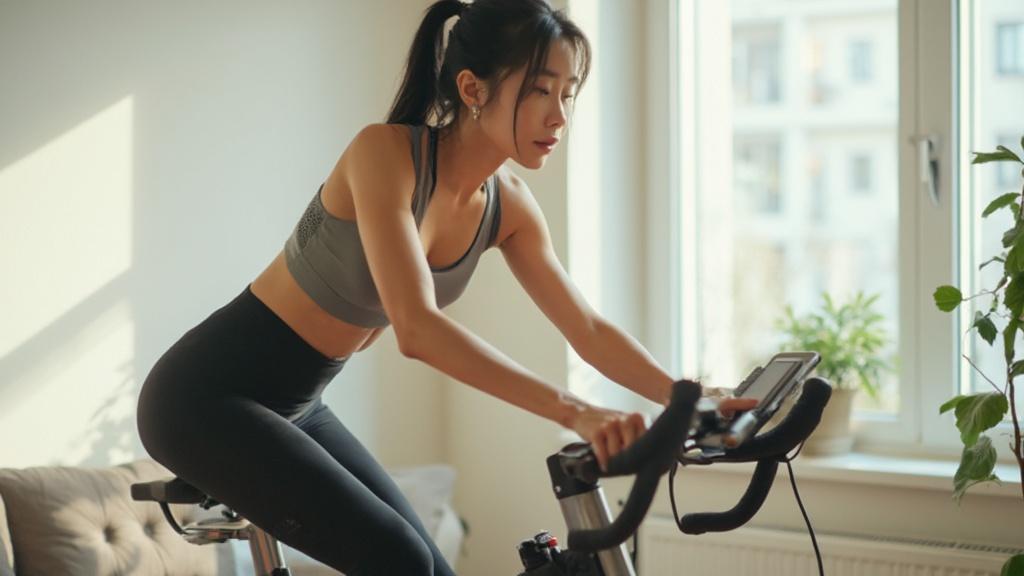 실내자전거다이어트로 체중 감량과 건강 두 마리 토끼 잡기