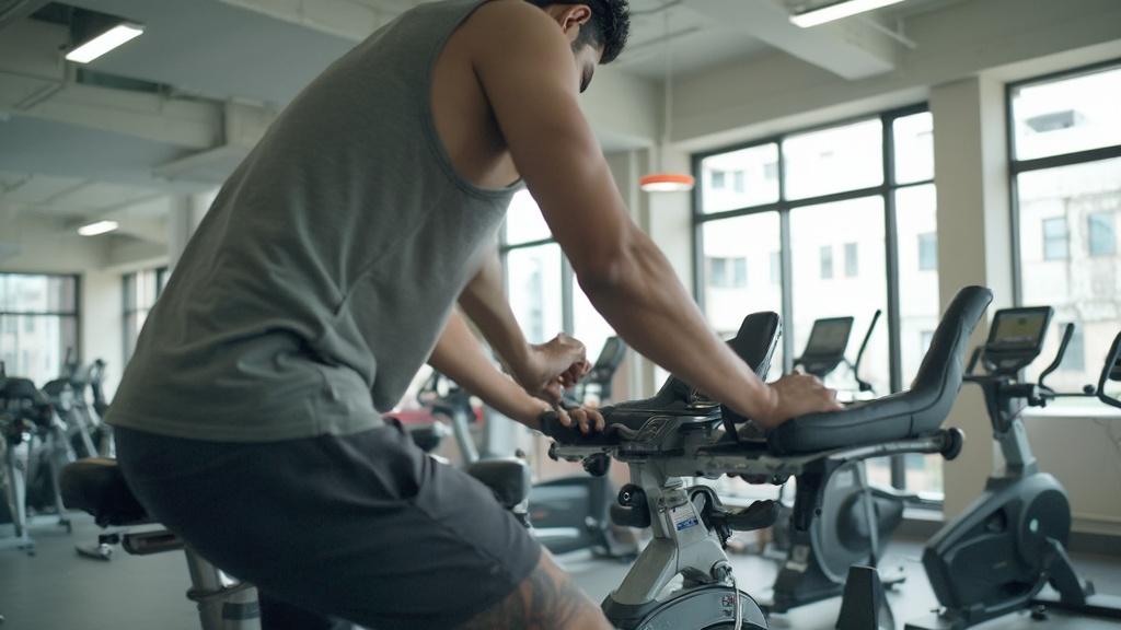 실내자전거 무릎 건강 위한 독특한 운동법 5가지