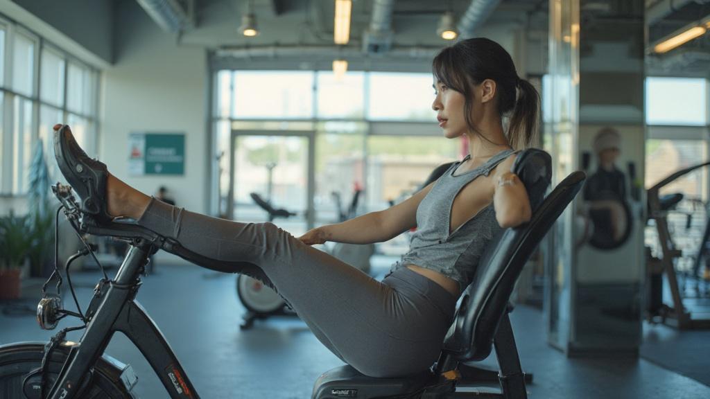 실내자전거 무릎 건강 위한 독특한 운동법 5가지