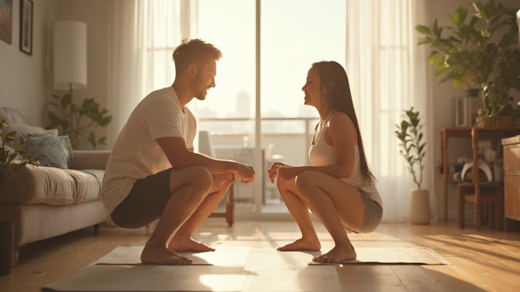 커플운동의 매력적 효과로 건강과 유대감 강화